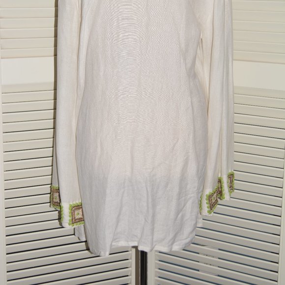 Inca Beaded Duster in Sz L - Picture 3 of 6